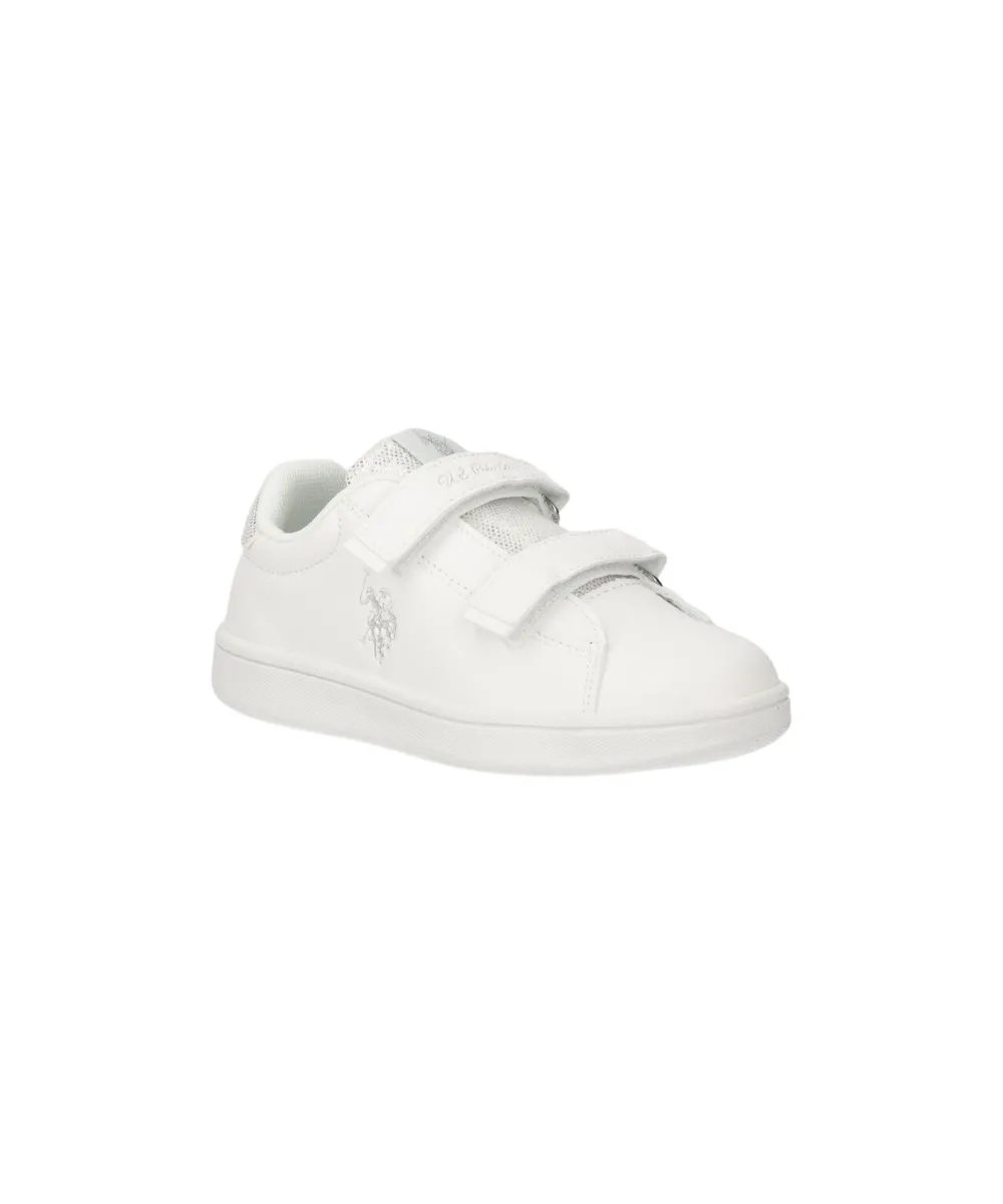 US POLO KIDS TRAINERS WITH VELCRO