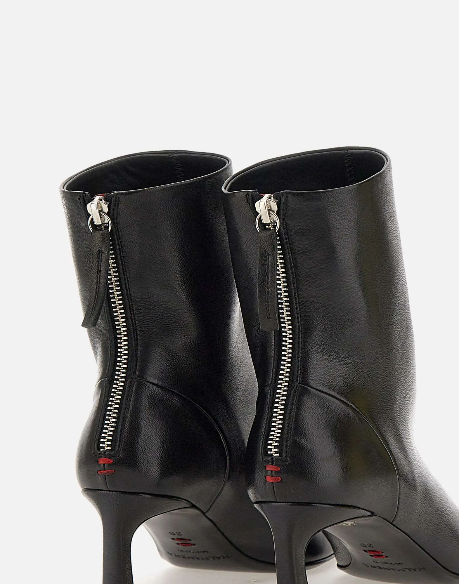 Vale Baron Women's Black Leather Boots