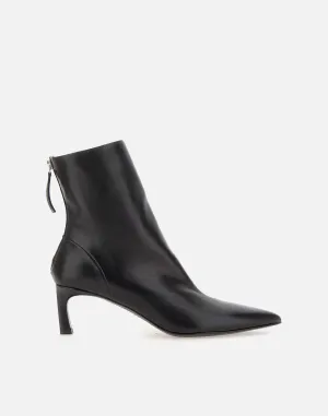 Vale Baron Women's Black Leather Boots