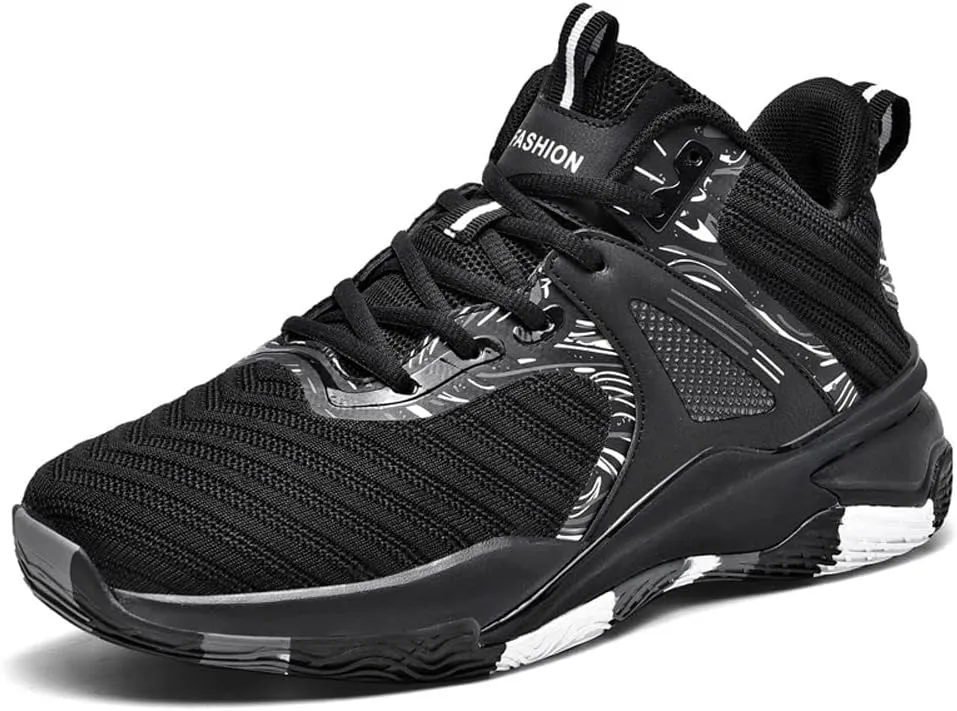 VAXAV Men's Sports Fly-Weaving Running Sneakers Basketball Shoes
