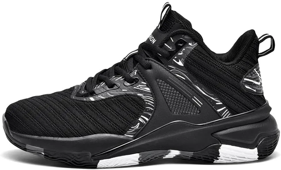 VAXAV Men's Sports Fly-Weaving Running Sneakers Basketball Shoes