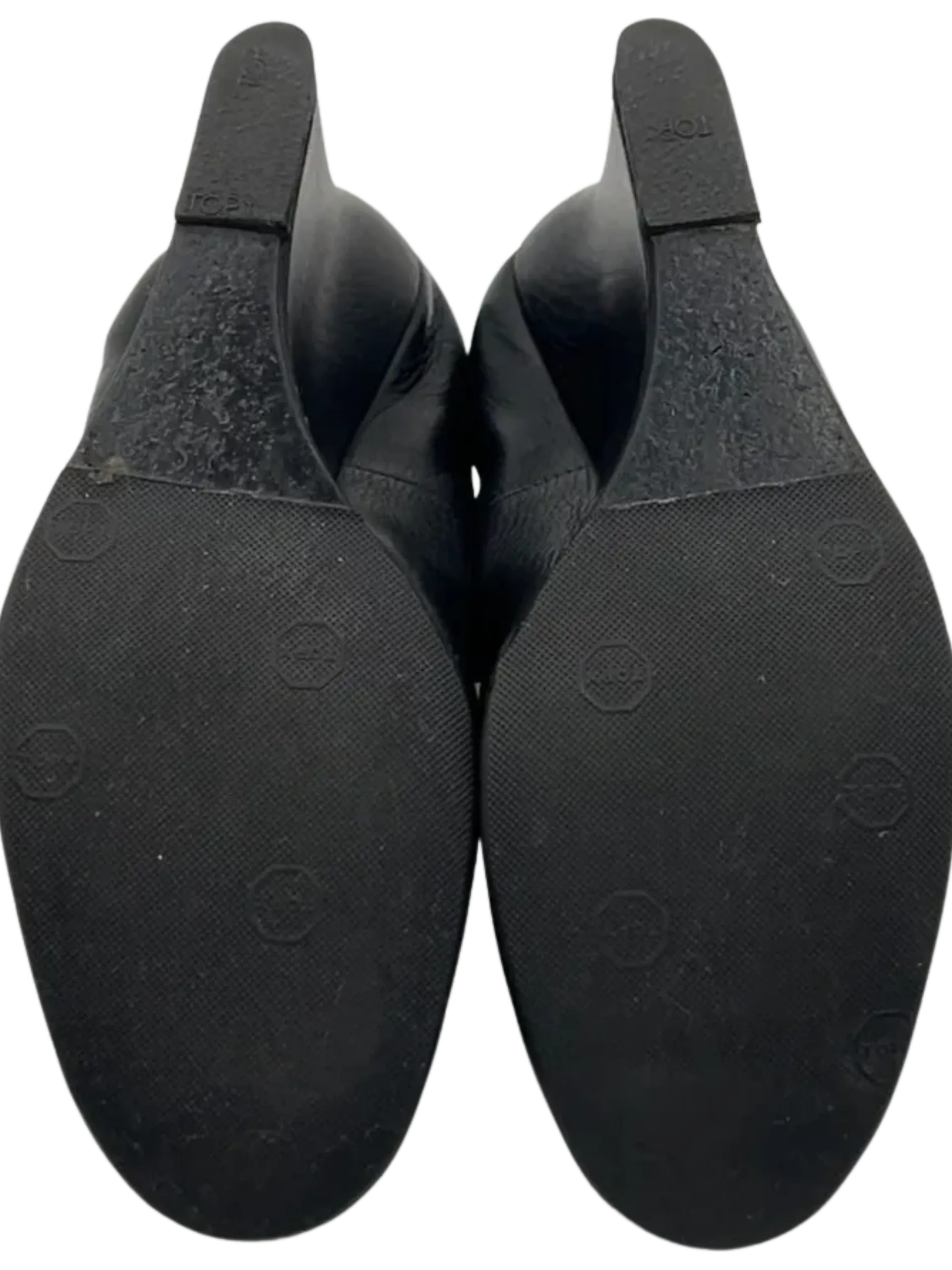 Vintage Lanvin Leather Wedges