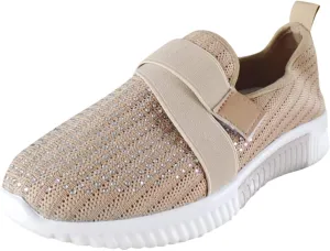 Women's Fashion Sneakers Lace Up Breathable Casual Waking Shoes Trail Running Shoes Men Glitter Loafers Women Shoes Womens White Platform Sneakers