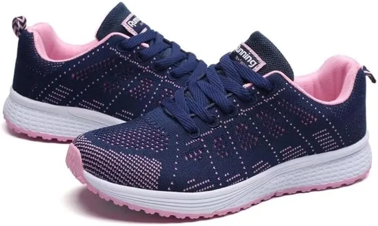Womens Lightweight Non Slip Walking Sneakers for Sport Travel
