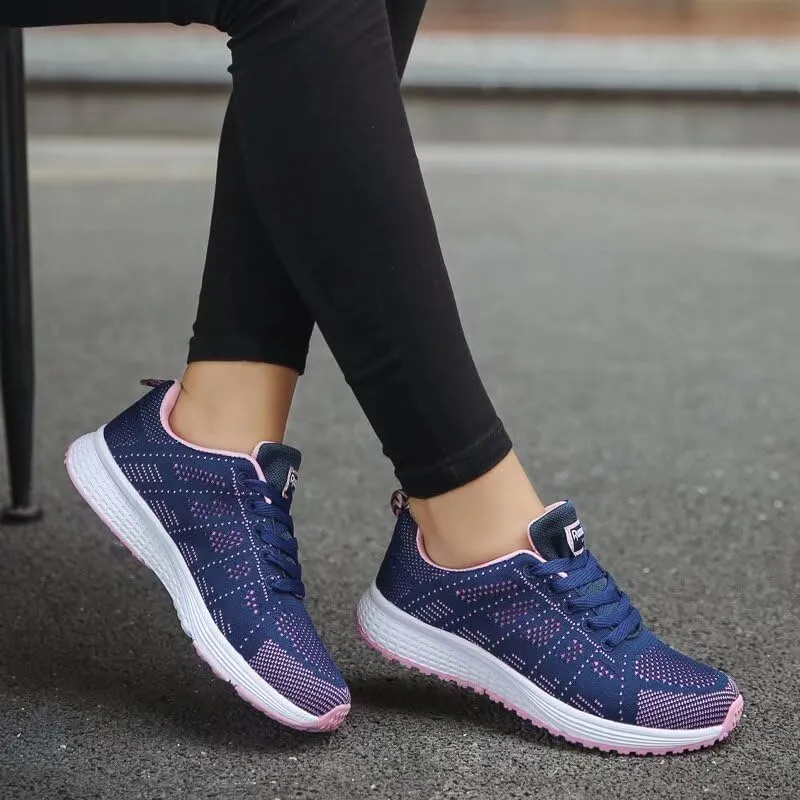 Womens Lightweight Non Slip Walking Sneakers for Sport Travel