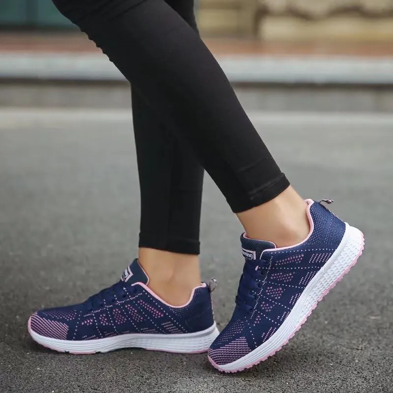 Womens Lightweight Non Slip Walking Sneakers for Sport Travel
