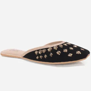 Women's "COSIMO" Open Back Embellished Khussa