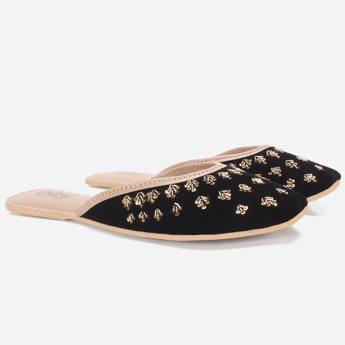 Women's "COSIMO" Open Back Embellished Khussa