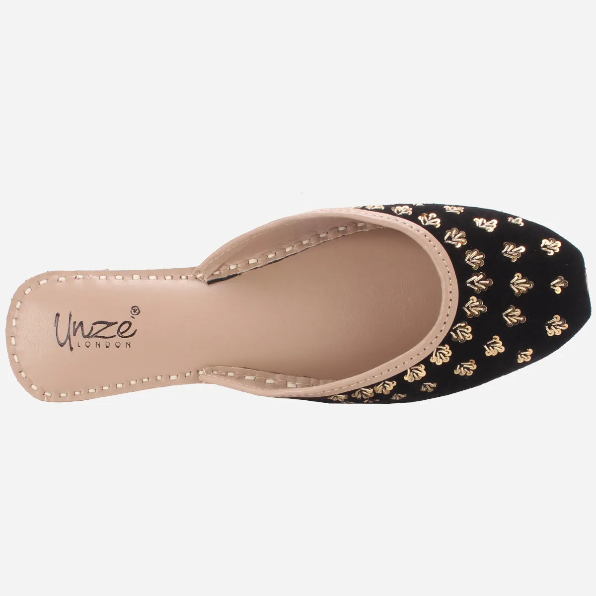 Women's "COSIMO" Open Back Embellished Khussa