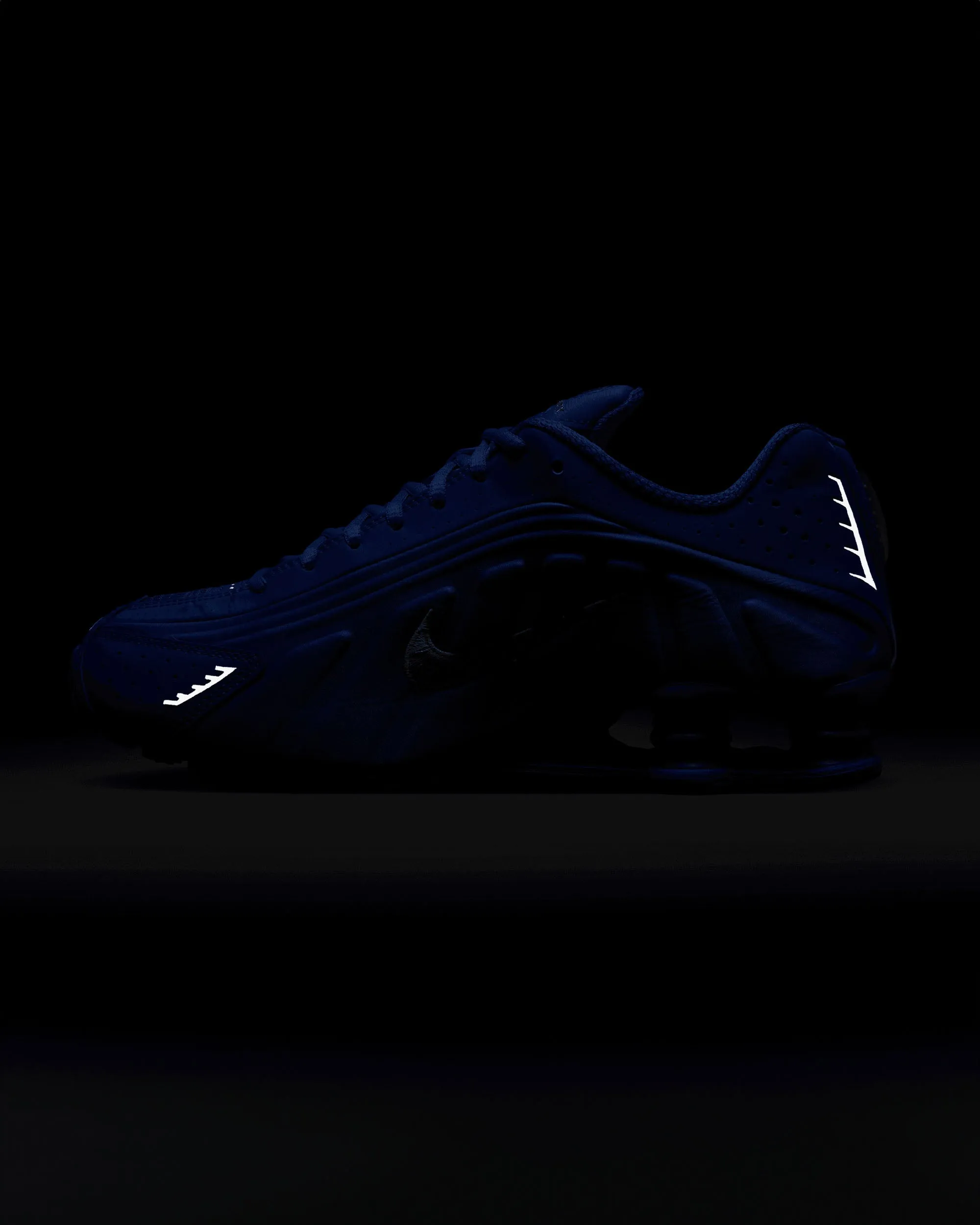 Womens Shox R4 - Racer Blue / Metallic Silver