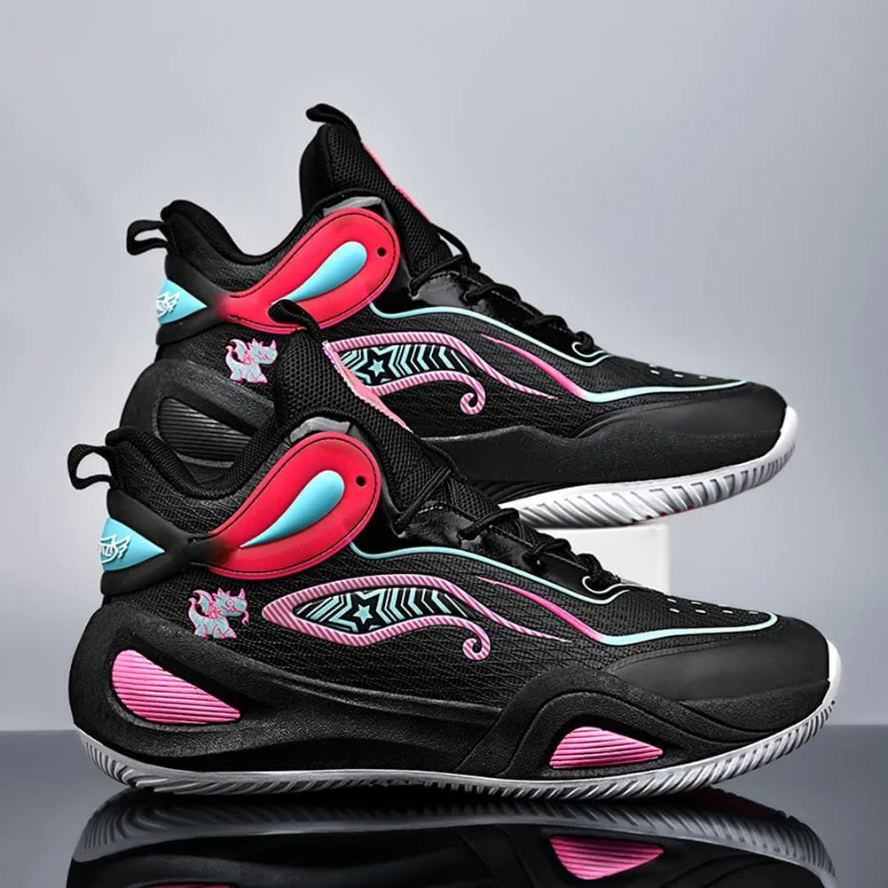 YAXE Women's Men's Fashion Athletic Sports Running Sneakers Tennis Basketball Shoes