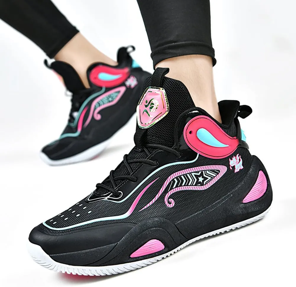 YAXE Women's Men's Fashion Athletic Sports Running Sneakers Tennis Basketball Shoes